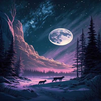 Mauve Night Sky Diamond Painting Kits - Landscape, Full Circle Gemstone Crystal Art Crafts Kit, for Adult Beginners, for Wall Decor & Living Room Decor (16 X 20 Inch)