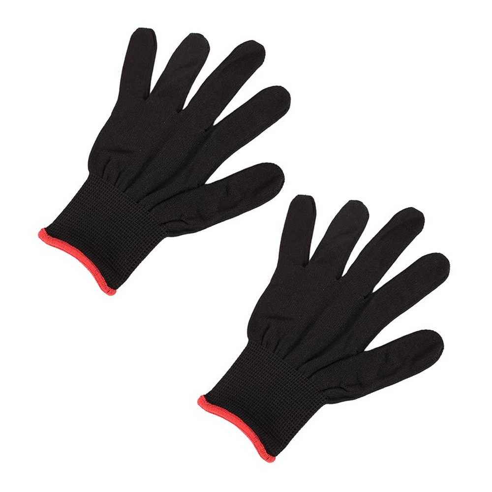 Leimezsty 2 Pcs Practice Fingertip Anti-Pain Left Right Hand Glove, Musicians Guitar Bass Glove