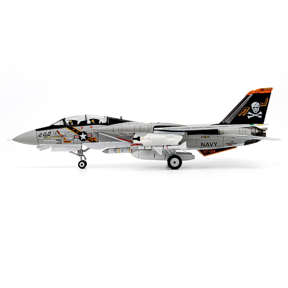 DKHOUN Model Jet Airplane Model US Navy F-14 Tomcat 1/72 Alloy Model VF-84 Fighter Diecast Aircraft Military Display Model for Collection Or Gift Ornament