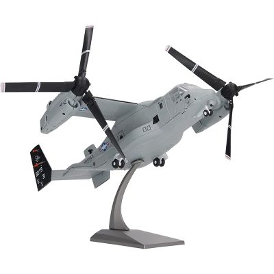1:72 V-22 Aircraft Model, Diecast Airplane Model Decoration Simulated Safe with Stand for Office for Enthusiast