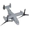 1:72 V-22 Aircraft Model, Diecast Airplane Model Decoration Simulated Safe with Stand for Office for Enthusiast view 4