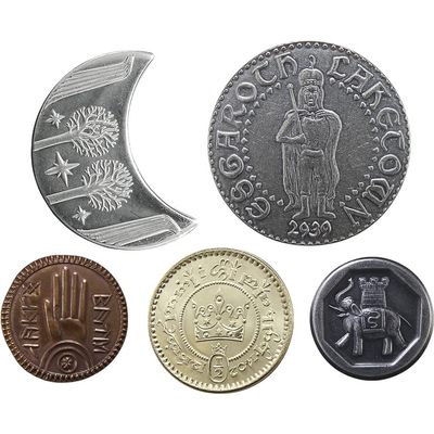 The Lord of The Rings Set #2 - Middle-Earth Set of Five Coins