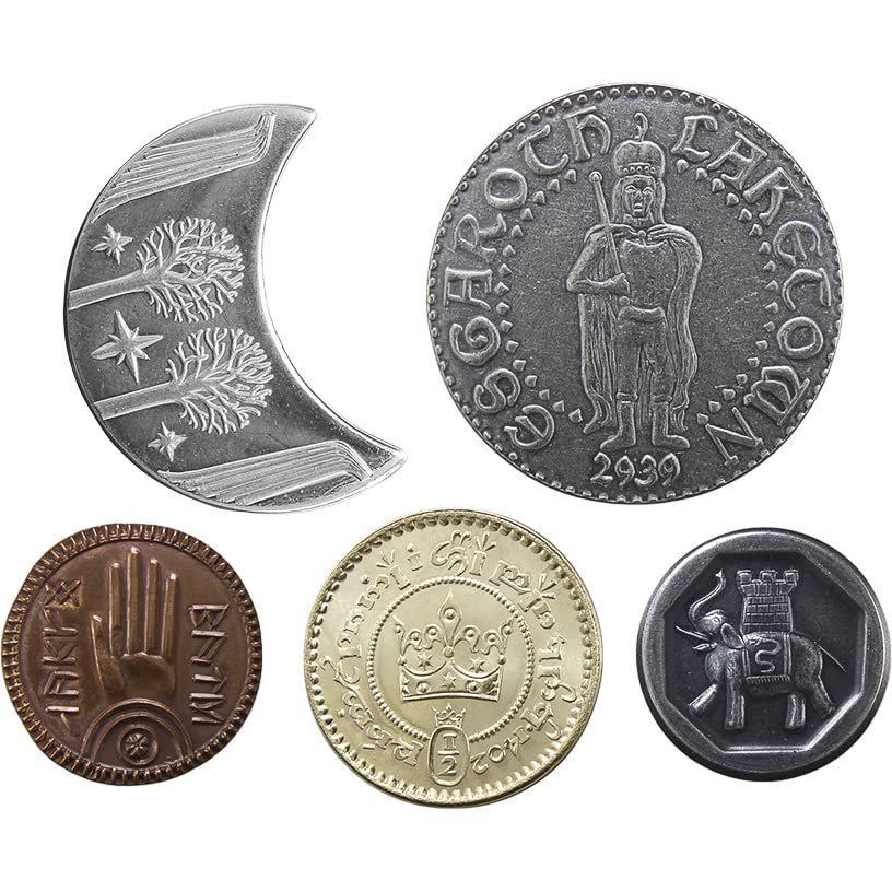 The Lord of The Rings Set #2 - Middle-Earth Set of Five Coins
