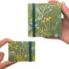 LYML.E1 2PCS Mini Watercolor Sketchbook,Portable Mini Watercolor Notebook, Travel Sketchbook,300g Watercolor Textured Drawing Papers. (Embroidery(3.4in* 3.4in and 2.8in* 2in)) view 1