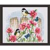 Permin Mousewhite Birds Counted Cross-Stitch Kit view 1