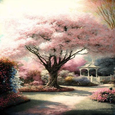 5D Retro Aesthetics Diamond Painting Kits - Garden in Front of Home Full Round Diamond Crystal Arts Crafts Kits, for Adults and Kids, for Home Decor & Wall Decor Gifts (16 X 20 Inch)