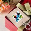 500 Pcs Dance Aesthetic Graffiti Round Seal Label Self-Adhesive Stickers for Christmas Halloween Party Decorations for Scrapbooking Envelopes Water Bottles(Fashion Pattern 10) view 4