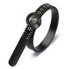 Ring Sizer Measuring Tool JRONGHE Reusable Finger Size Measuring Tape with Magnified Glass, Jewelry Sizing Tool 1-17 USA Rings Size view 1