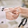 Ring Sizer Measuring Tool JRONGHE Reusable Finger Size Measuring Tape with Magnified Glass, Jewelry Sizing Tool 1-17 USA Rings Size view 3