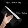 XMRISE Plastic Sheets Boards Panels Clear Transparent for Box Display Projects Picture Frame Signs Craft 100x200mm,Thickness 0.4mm view 4