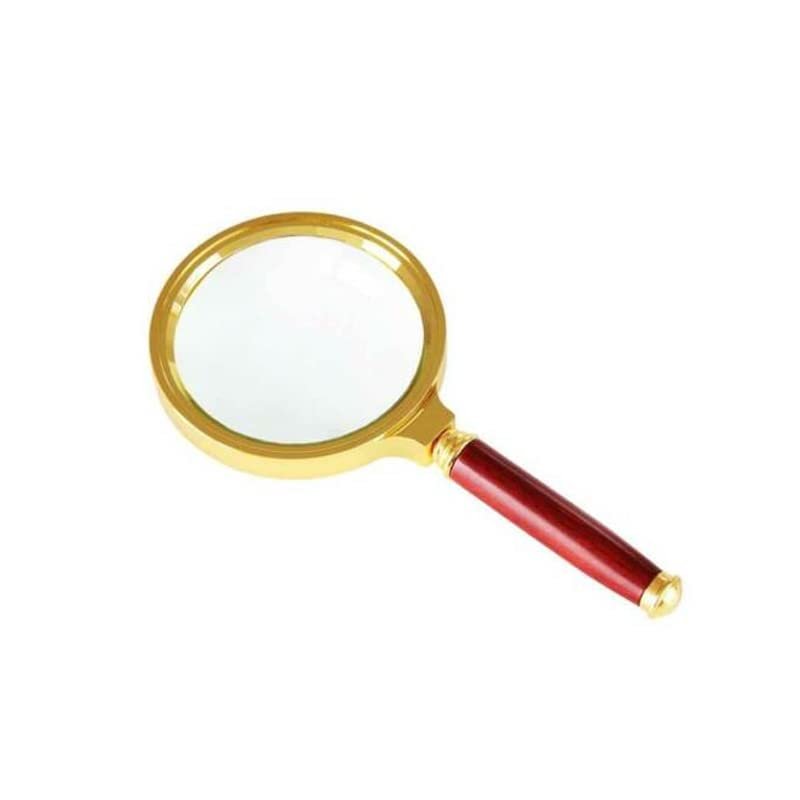 New Magnifying Glass 10X Reading Magnifier Handheld 2" Glass Lens Jewelry Loupe Loop,Package Ship from USA