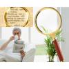 New Magnifying Glass 10X Reading Magnifier Handheld 2" Glass Lens Jewelry Loupe Loop,Package Ship from USA view 2