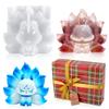 Gift Wrapped Voyyphixa Fox Resin Mold Silicone Nine Tailed 3D Animal Silicone Molds for Epoxy Resin DIY Carving Art Aromatherapy Plaster Table Home Decor Crafts Casting (Fox Mold Gift) view 1