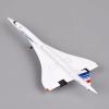 AZIZAT 1:400 Air France Concorde Plane Model Alloy Metal Aircraft Model Airplane Die-Cast Plastic Stand for Collection Or Gift Ornament view 3