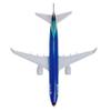 Bswath Model Plane 1:400 Scale Model B737 Model Airplane Diecast Airplanes Metal Plane Model for Gift (Blue Bird) view 3