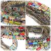 EXCEART 1roll Self-Adhesive Rhinestone Ribbon for Crafts Trim Wear-Resistant Rhinestone Decor for Clothes Shoes Bags and Wedding Decorations view 4