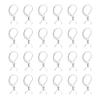 UNICRAFTALE 50pcs Leverback French Earring Hooks Stainless Steel Hoop Earwire Findings with Ice Pick Pinch Bails Metal Earring Hooks for Dangle Earring Jewelry Making 23.5mm view 1