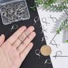 UNICRAFTALE 50pcs Leverback French Earring Hooks Stainless Steel Hoop Earwire Findings with Ice Pick Pinch Bails Metal Earring Hooks for Dangle Earring Jewelry Making 23.5mm view 4