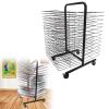 Home Painting Drying Rack for Kids, Mobile Art Drying Rack, Steel Material, Upgrade A3 Net, Universal Pulley, Can Be Used for Parent-Child Activities, Family, Can Place Watercolor, Oil Painting view 1