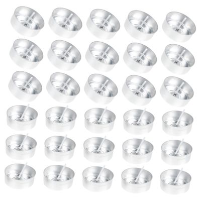 TEHAUX 200sets Candle Molds Professional Candlewicks Tea Light Cups for Handmade Crafts for Festivals Parties and