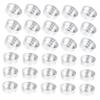 TEHAUX 200sets Candle Molds Professional Candlewicks Tea Light Cups for Handmade Crafts for Festivals Parties and view 1