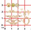 Art Mold for Polyclay Air Dry Clay Plaster, Wreath and Frame view 4