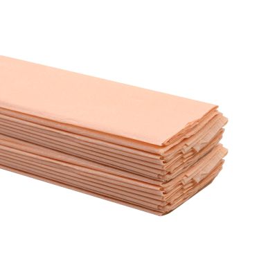 Crepe Paper Folds (20 Sheets) - 20 Inches Wide by 3.2 Feet Long - Mexican Crepe Paper -21 Assorted Color (Champagne)