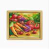 Carrot Onion Tomatoes and Spinach CS1053-1 - Counted Cross Stitch KIT#2. Set of Threads, Needles, AIDA Fabric, Needle Threader, Embroidery Clippers and Printed Color Pattern Inside. view 1