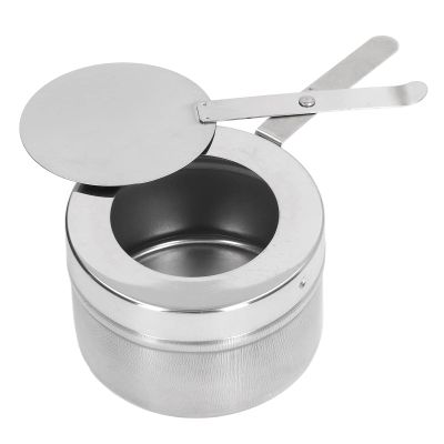 Tyenaza Melting Furnace Kit, Stainless Steel Portable Food Heating Stove Cup, Wax Heating Furnace with Handle and Cover for Home Cooking, DIY Wax Printing Crafts