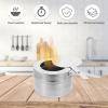 Tyenaza Melting Furnace Kit, Stainless Steel Portable Food Heating Stove Cup, Wax Heating Furnace with Handle and Cover for Home Cooking, DIY Wax Printing Crafts view 4