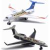 10" Model Airplane Gulfstream G650 Business Airliner Model Ornament with Display Rack Lighting Collectibles Alloy Plane Models Diecast view 4