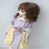 Jusuns Mohair Doll Wigs JD693 6-7inch 16-18cm 1/6 Short Mini Wave YOSD BJD Hair (Blend Brown M4+M11) view 3