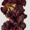 Factory Direct Craft Plum Artificial Holly Hock Spray for Summer Arrangements and Fall Decorating - 42" H view 3