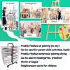 ROFBIHG Stack Rack for Painting, Space Saving Rack, Reasonable Layer Spacing Design, Easy Access, Save Space, Place A3 Artwork/Drawing/Painting, for Classrooms, Kindergartens, Art Clubs view 3