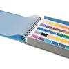 HG Art Concepts Painters Watercolor & Mixed Media Diary With Binder Case - 9x12 Spiral-Bound Acid-Free Color Swatch Book with 10 Pages - Single view 3