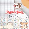 Sketch Book For Kids: A4 size drawing notebook 100 pages of blank white sheets and lined "one by one with a" beautiful cover | Large A4 drawing book for children view 1