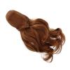 Light Brown BJD Doll Wig with Neat Bangs, 8-9 Inch Mesh Cloth Hair for 1/3 Scale Dolls view 4