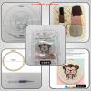 Smaller DIY Punch Needle Embroidery Starter Kits 15cm for Kids and Adults Beginners with Punch Needle Tool,Threader, Stamped Fabric Embroidery,Hoop,Rainbow Yarn Rug Punch Needle view 3