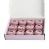 Rhapsody Pearl Cotton Thread Size 8 Crochet Thread Perle 12 Balls Set Hand Knitting, Embroidery, Sashiko, Cross-Stitch, Sewing, Needlepoint, DIY, Quilting (MED Antique Mauve, Col. 311) view 3