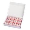 Rhapsody Pearl Cotton Thread Size 8 Crochet Thread Perle 12 Balls Set Hand Knitting, Embroidery, Sashiko, Cross-Stitch, Sewing, Needlepoint, DIY, Quilting (ULT VY LT Dusty Rose, Col. 213) view 1