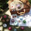 Rhapsody Pearl Cotton Thread Size 8 Crochet Thread Perle 12 Balls Set Hand Knitting, Embroidery, Sashiko, Cross-Stitch, Sewing, Needlepoint, DIY, Quilting (VY DK Mauve, Col. 305) view 4