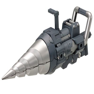 Kotobukiya M.S.G Modeling Support Goods, Heavy Weapon Unit 09, Vortex Driver, Total Length Approx. 7.1 inches (180 mm), Non-Scale, Plastic Model