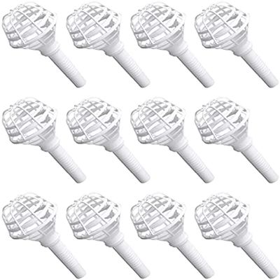 12x Wedding Bouquet Holder Bride Without Floral Foam Bouquet Handle Bridal Bouquet Handle Flower Arrangement for Office Props Holidays Decor