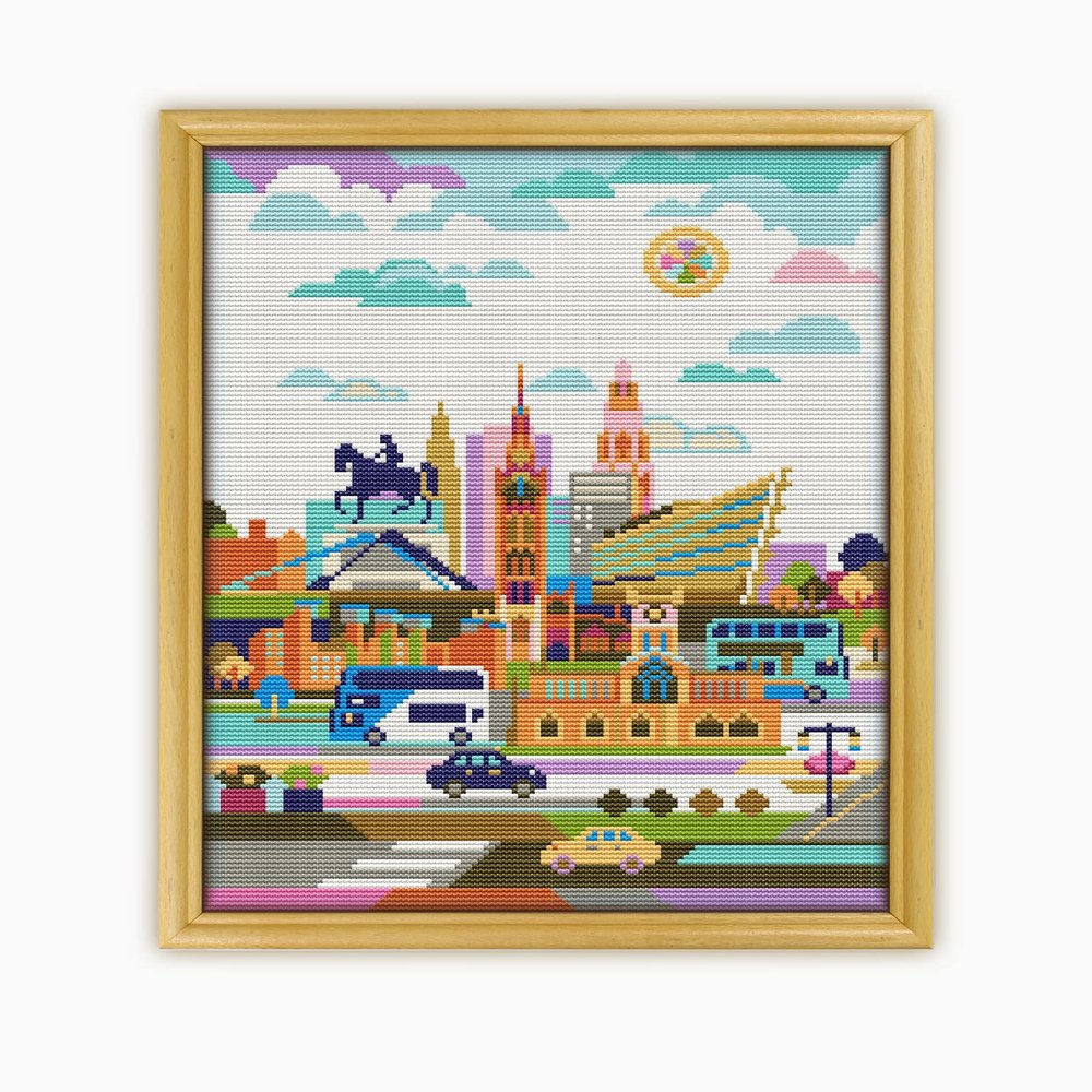 Coventry CS1184-2 - Counted Cross Stitch Pattern. Only Printed Pattern Inside. No Fabric, Threads, Needles, Hoops.