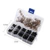 100 PCS 6-12 Mm Plastic Safety Eyes, Eyes for Crochet Animals, Craft Eyes for Crochet, Black Safety Eyes Doll for DIY Puppets Bear Stuffed Animals Amigurumi Making view 3