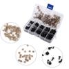 100 PCS 6-12 Mm Plastic Safety Eyes, Eyes for Crochet Animals, Craft Eyes for Crochet, Black Safety Eyes Doll for DIY Puppets Bear Stuffed Animals Amigurumi Making view 4