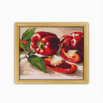 Sweet Pepper CS1230-1 - Counted Cross Stitch Pattern. Only Printed Pattern Inside. No Fabric, Threads, Needles, Hoops.