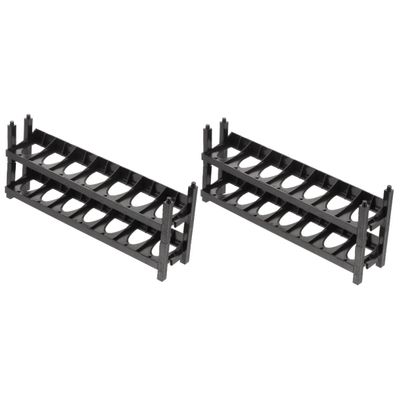Cabilock 4pcs Acrylic Paint Rack Storage Stand Miniature Paint Organizers for Art Supplies and Organizers