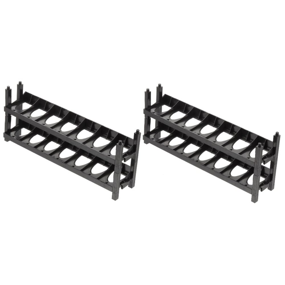 Cabilock 4pcs Acrylic Paint Rack Storage Stand Miniature Paint Organizers for Art Supplies and Organizers