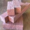 Bubinga Wood Turning Blanks 4pcs - 2" x 2" x 6 view 1